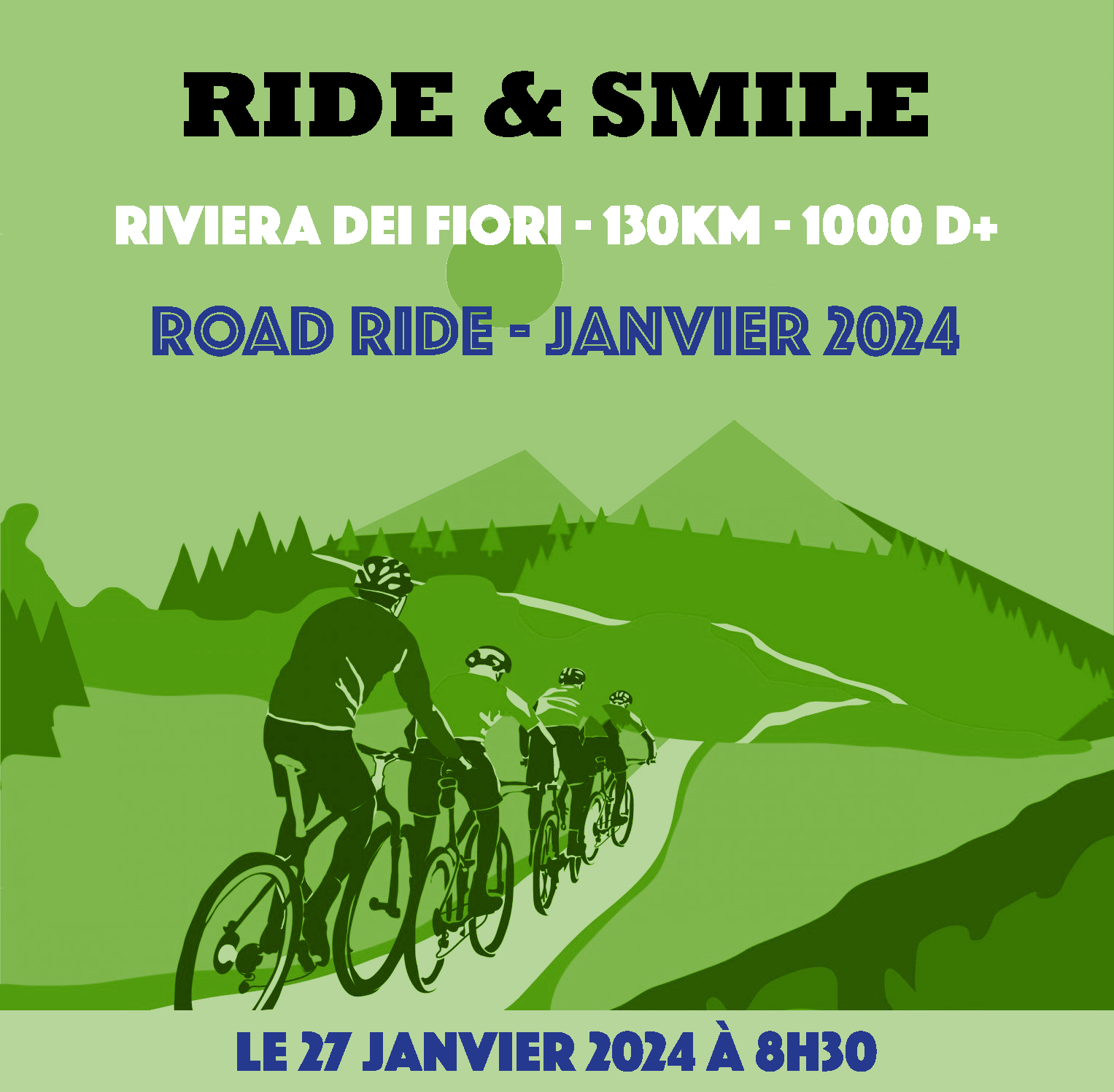 27 janvier 2024 – Riviera dei Fiori – 130km