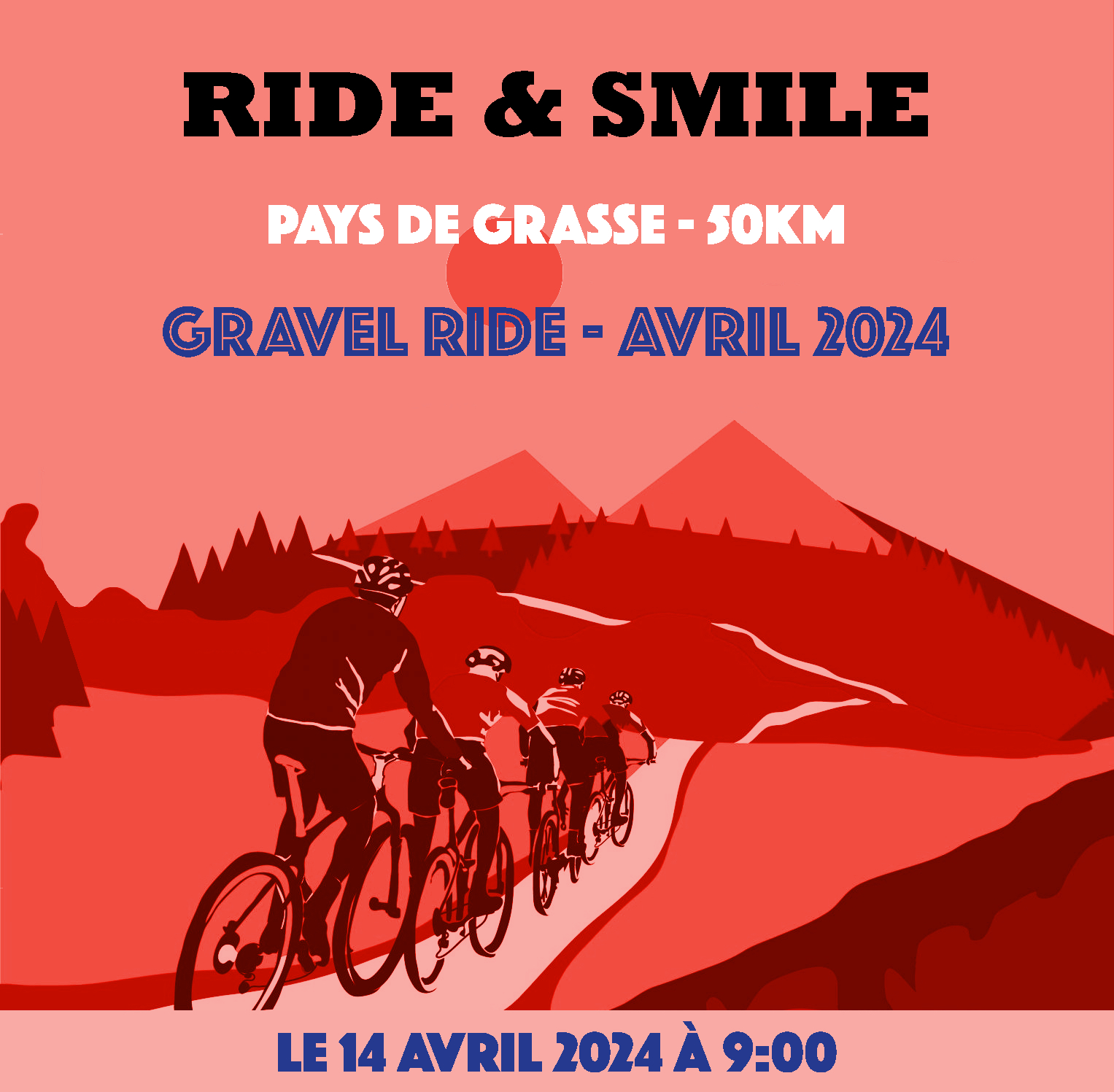 14 Avril 2024 – Pays de Grasse – 50km