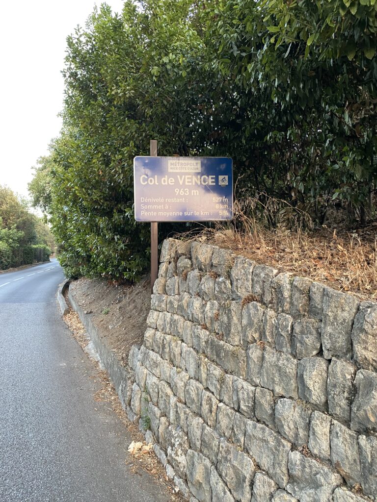 Route du Col de Vence