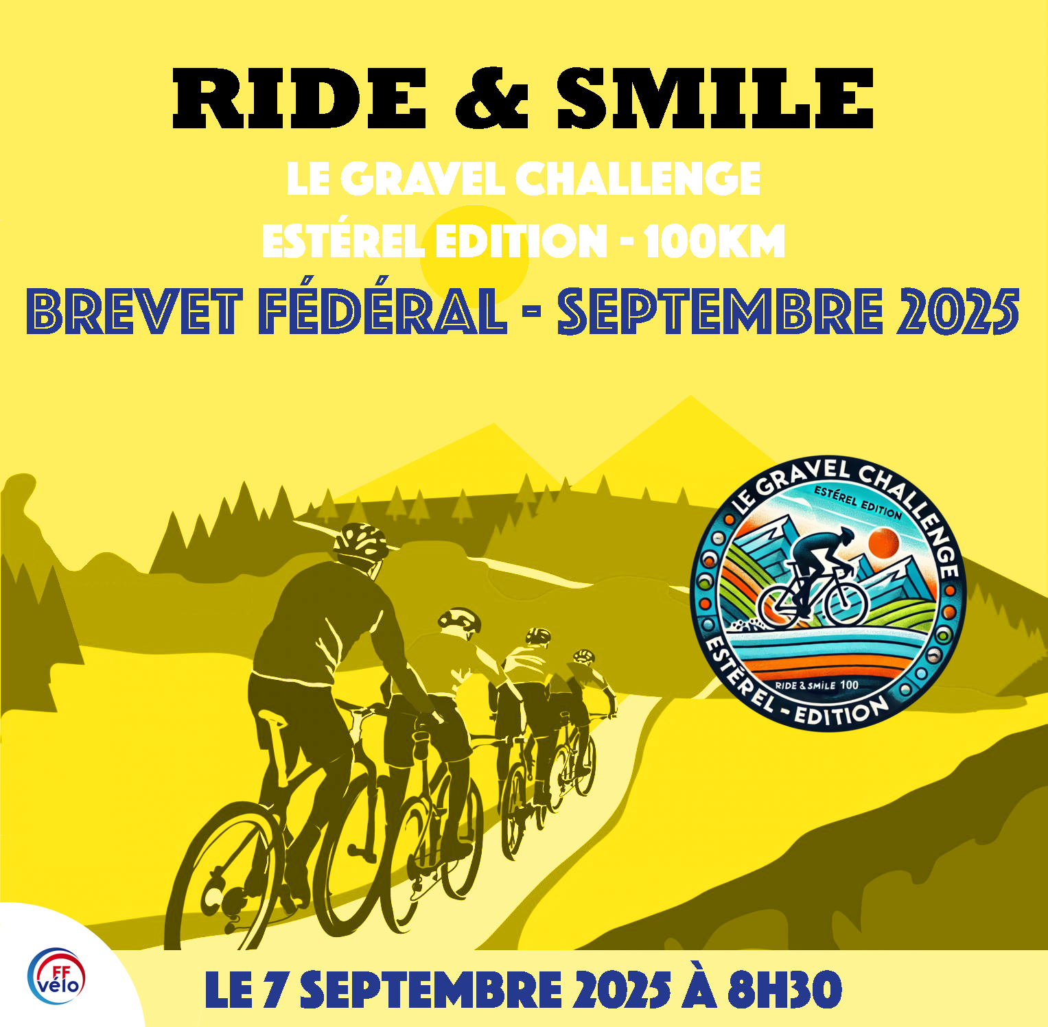 7 Septembre 2025 – Brevet Fédéral – Gravel Challenge – Estérel Edition – 100km