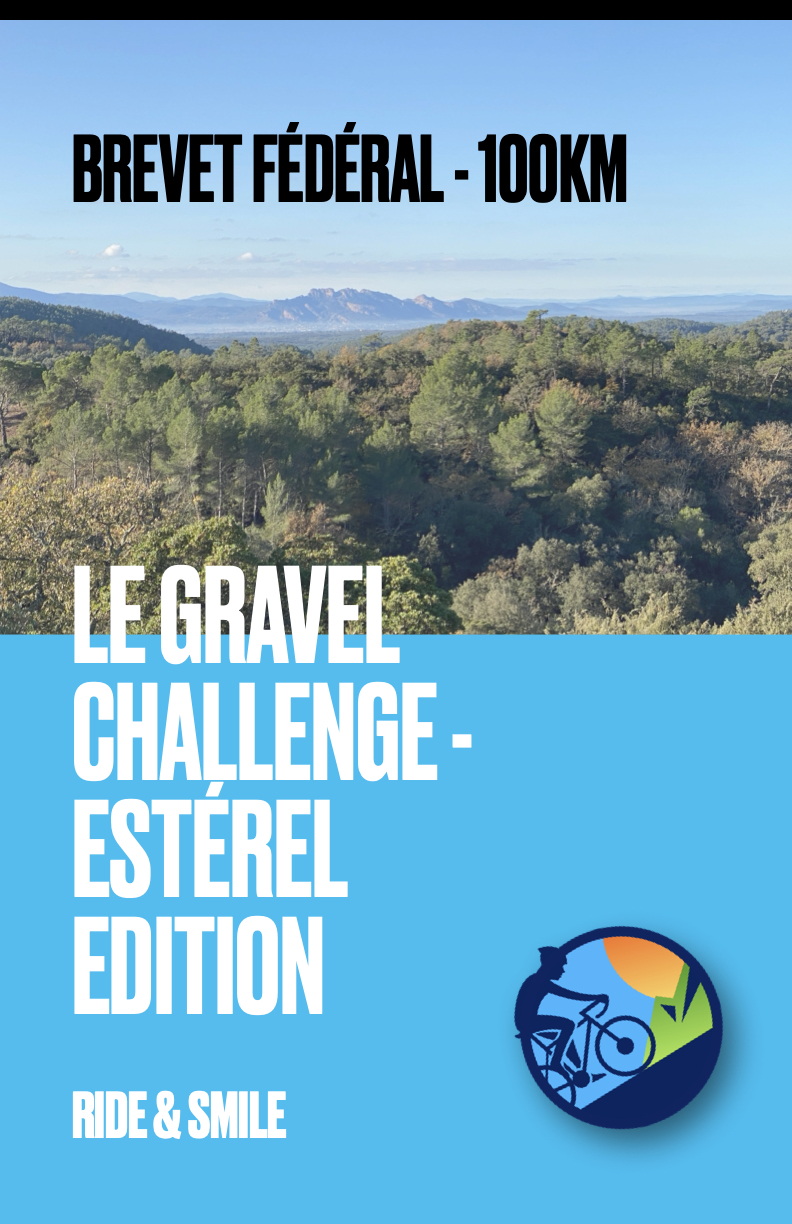 Brevet Fédéral 100km - Le Gravel Challenge - Estérel Edition - Roadbook