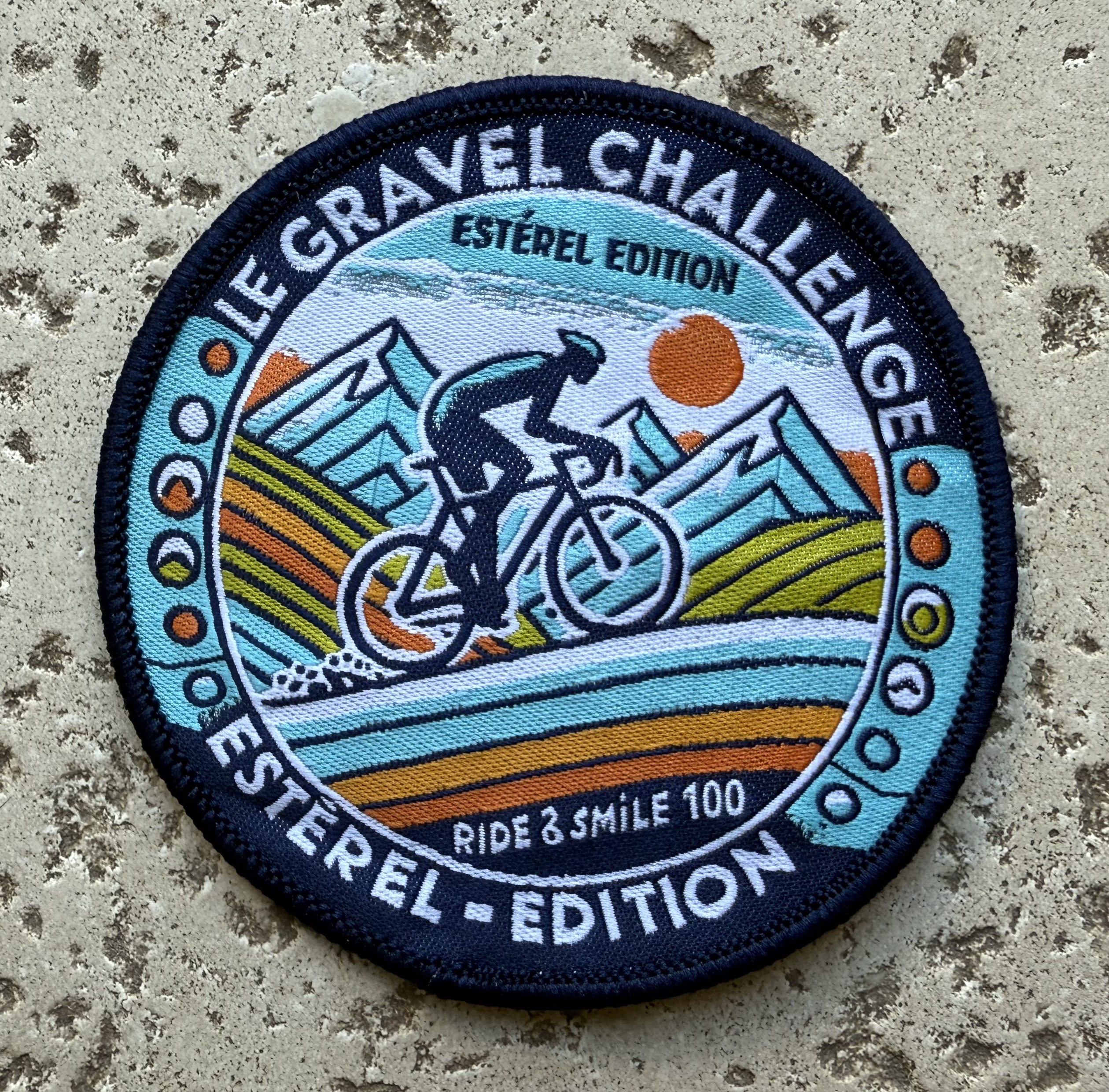 BF 100km - Le Gravel Challenge - Estérel Edition - Ecusson