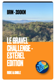 BRM 200km - Le Gravel Challenge - Estérel Edition - Roadbook