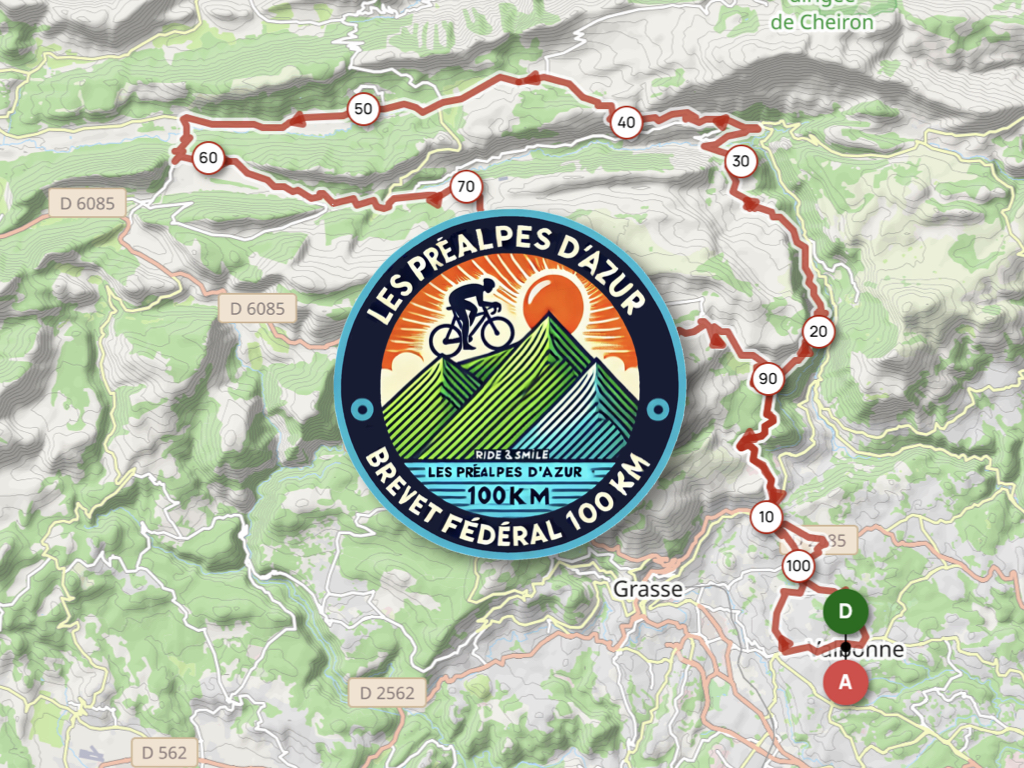 Demande de validation du BD 100km – Les Préalpes d’Azur – 2026
