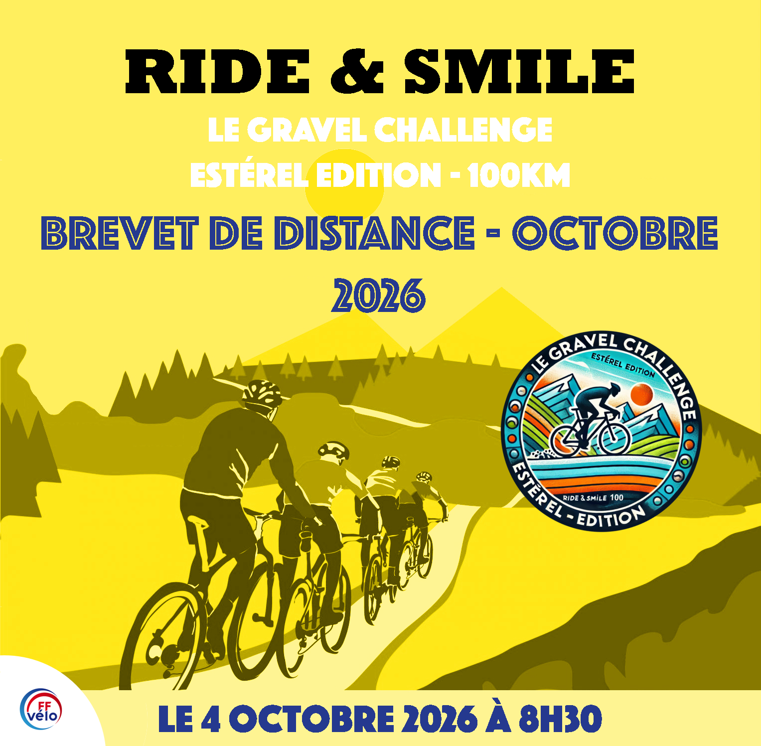 4 octobre 2026 – BD – Gravel Challenge – Estérel Edition – 100km