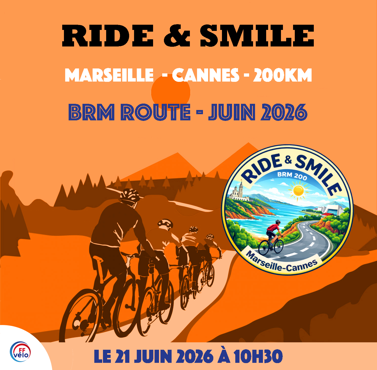 21 juin 2026 – Marseille-Cannes – 200km