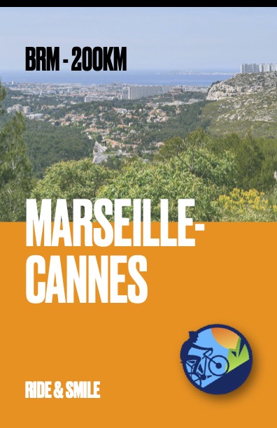 BRM 200km - Marseille Cannes - Roadbook