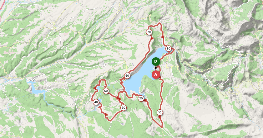 Carte du parcours